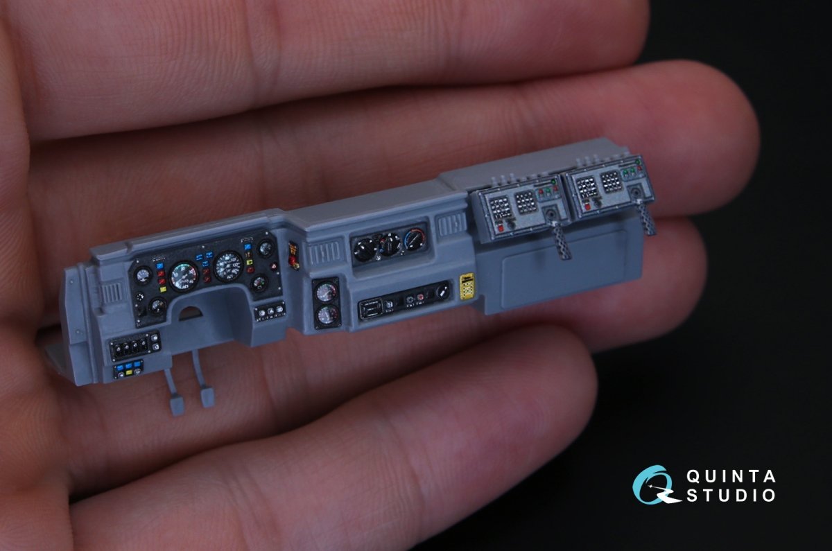 Intérieur imprimé en 3D et coloré sur papier décalcomanie (pour kit Zvezda) Quinta Studio QD35013 GAZ Tiger family 1/35 – Bild 9