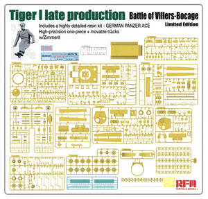 Rye Field Model 5101 Tiger I, édition limitée Bataille de Villers-Bocage, fin de production, échelle 1/35 – Bild 5
