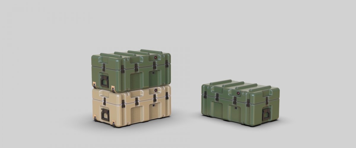 Étui pour ordinateur portable Eureka XXL E-072 PELICAN 8 pouces, modèle moderne de l'armée américaine, Mobile IT 1/35 