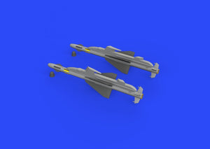 Missiles Eduard 648433 R-23T pour MiG-23 EDUARD, TRUMPETER 1/48