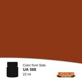 Lifecolor UA568 Rouge-brun allemand de la Première Guerre mondiale 22 ml
