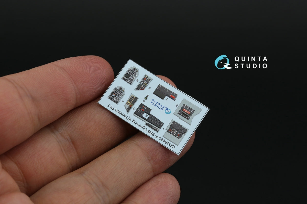 Intérieur imprimé en 3D et coloré sur papier décalcomanie Quinta Studio QD48440 F-35B (Tamiya) 1/48 – image 8