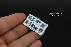 Intérieur imprimé en 3D et coloré sur papier décalcomanie Quinta Studio QD48440 F-35B (Tamiya) 1/48 – image 8