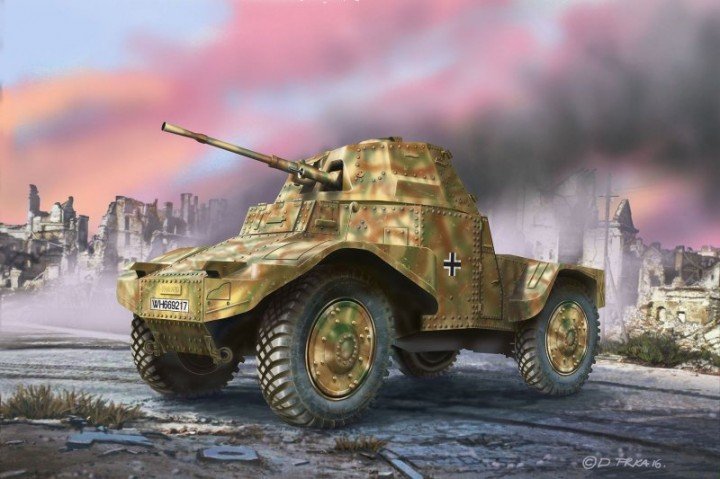 Revell 03259 Véhicule blindé de reconnaissance P 204 f 1/35