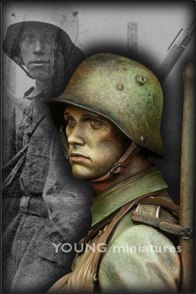 Young Miniatures YM1820 Stormtrooper Bataille de la Somme 1916 1/10