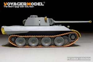 Maquette Voyager PE35804 Panther D V1 allemand de la Seconde Guerre mondiale (modèle de base) pour DROGON 6822 au 1/35 – immagine 10