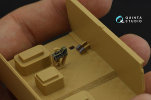 Intérieur imprimé en 3D et coloré sur papier décalcomanie Quinta Studio QD35026 Ural 63095 TYPHOON-U (pour maquette RPG) 1/35  – immagine 9
