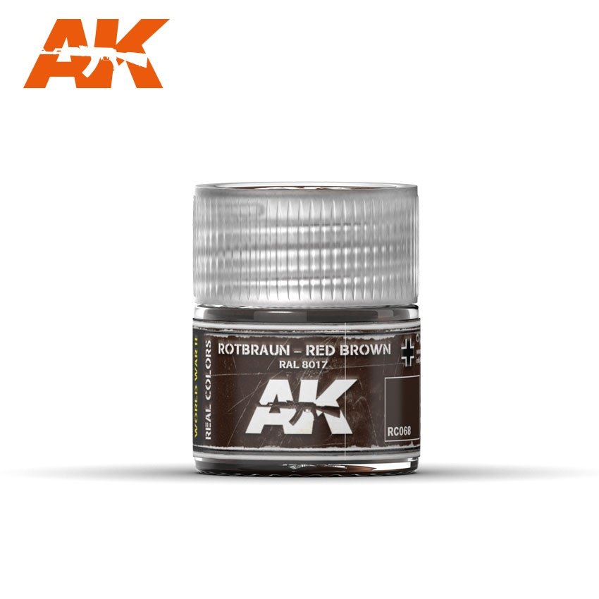 AK Interactive RC068 ROTBRAUN – ROUGE-BRUN RAL 8017 10 ml