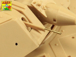 Ensemble de canons Aber 35L-292 : canon de 25 mm M242 Bushmaster Late flûté et canon de 7,62 mm M240 pour M2A3 Bradley ou LAV 25 1/35 – image 10