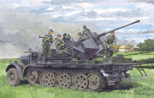 Dragon 6541 Sd.Kfz.7/2 3,7 cm FlaK 36 (1/35) – image 2