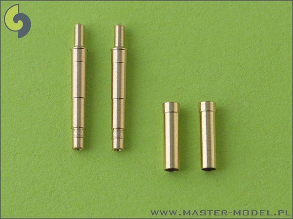 Master AM-48-016 Mitrailleuse d&amp;#39;avion allemande MK 108 (30 mm) canons et tubes de souffle (2 pièces) (1/48)