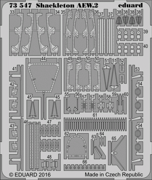 Eduard 73547 Shackleton AEW.2 REVELL 1/72 – immagine 2