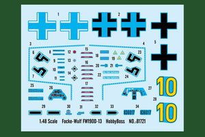 Hobby Boss 81721 Focke-Wulf FW190D-13 – immagine 4
