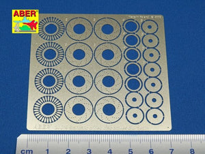 Disques de frein percés standard Aber 24019, diamètre 14 mm (1/24) – image 2
