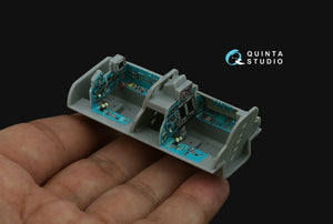 Intérieur imprimé en 3D et coloré sur papier décalcomanie Quinta Studio QDS-48505 MiG-31BM (Hobby Boss) (Petite version) 1/48 – Bild 7