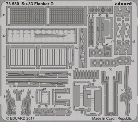 Eduard 73580 Su-33 Flanker D ZVEZDA 1/72 – image 2