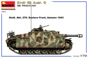 MiniArt 72115 StuH 42 Ausf. G MOYENNE PRODUCTION 1/72 – immagine 5