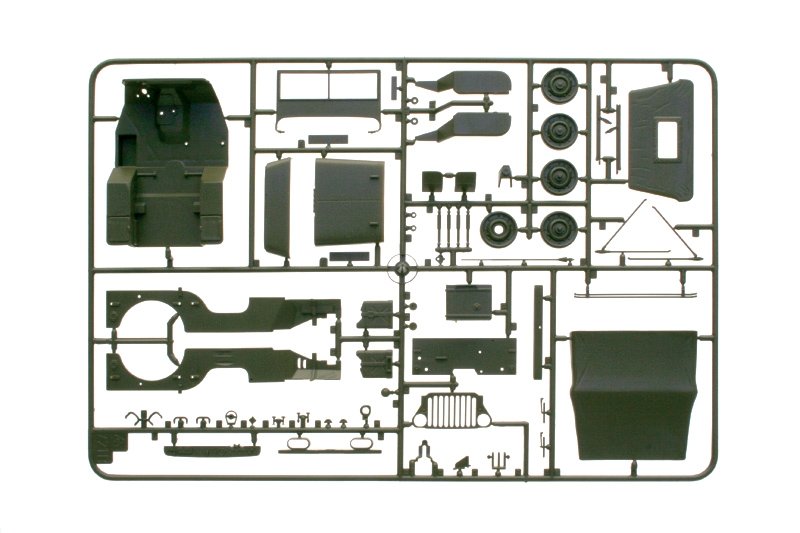 Italeri 3635 Willys Jeep MB 80e anniversaire 1941-2021 1/24 – Bild 7