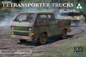 Takom 2014 CAMIONS TRANSPORTEURS BUNDESWEHR T3 Double Cabine (1/35)