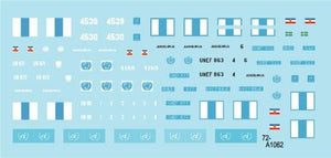 Star Decals 72-A1062 Casques bleus au Moyen-Orient n° 1. EFUNE à Suez, dans le Sinaï et à Gaza. Échelle 1/72 – imagen 2