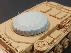 Panzer Art RE35-773 PzIII Munitionpanzer dôme en toile 1/35