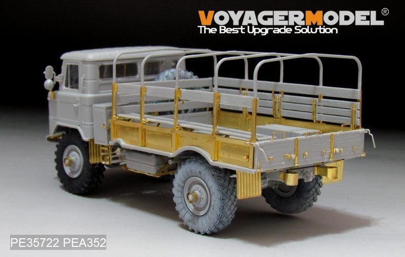 Voyager Model PE35722 Modern Russian GAZ-66 Cargo Track Basic (For TRUMPETER 01016) 1/35 – zdjęcie 3