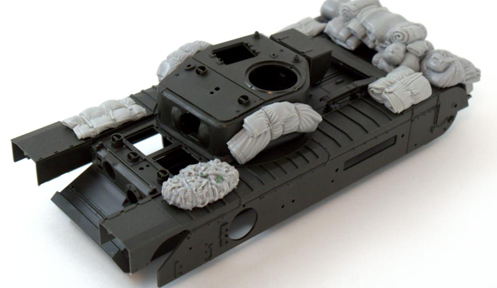 Ensemble de rangement PanzerArt RE35-580 pour MkIV « Churchill » (maquettes de véhicules blindés) 1/35 – imagen 6