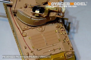 Maquette Voyager PE351023 WWII US M4A3 (76) en version de base avec réservoir central pour MENG TS-043 1/35 – image 7