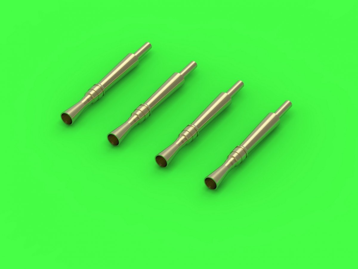 Embouts de canon pour pistolet mitrailleur Besa Master GM-72-010 (7,92 mm) (4 pièces) 1/72 – immagine 2