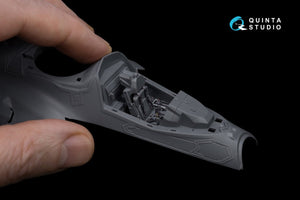 Intérieur imprimé en 3D et coloré pour le F-35B de Quinta Studio QD48326 (Italeri) à l&amp;#39;échelle 1/48 – immagine 9