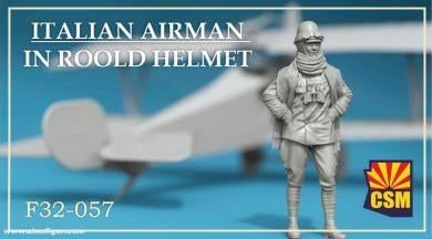 Copper State Models F32-057 Aviateur italien en casque roulé 1/32 – image 3