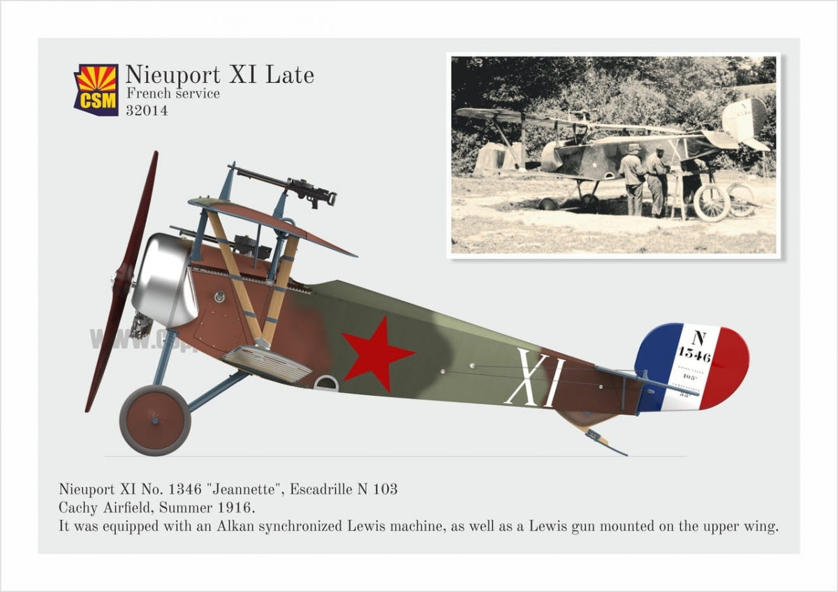 Maquette Cooper State Models 32014 Nieuport XI tardif 1/32 – image 9