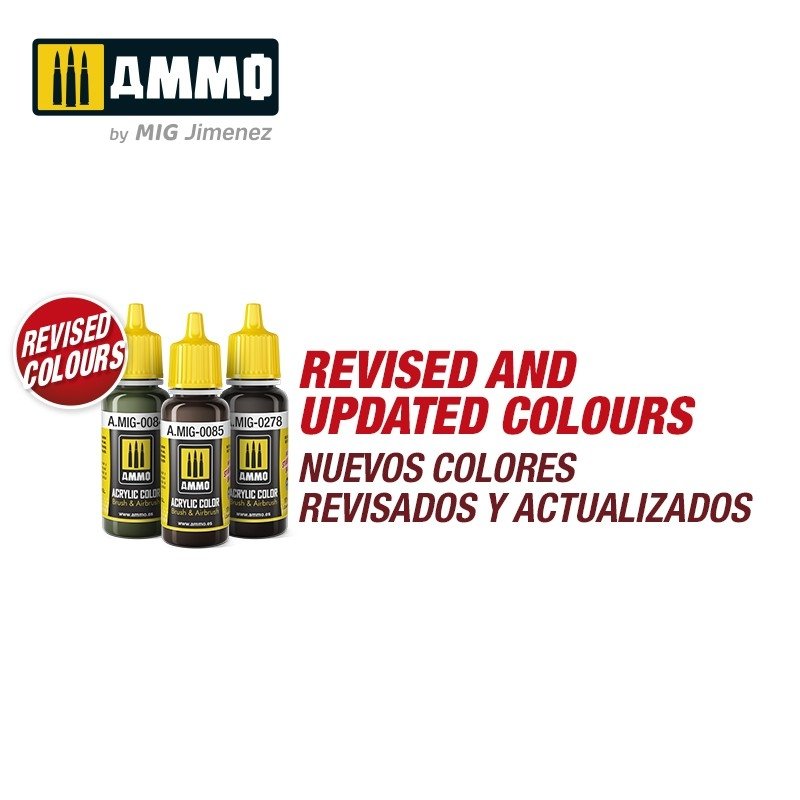Munitions Mig Jimenez 7188, couleurs OTAN, lot de 3 x 17 ml – immagine 2