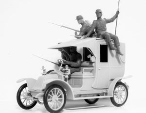 ICM 35705 Infanterie française en marche (1914) (4 figurines) 1/35 – image 4