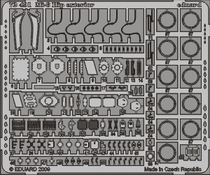 Eduard 72491 Mi-8 Hip extérieur 1/72 HOBBY BOSS