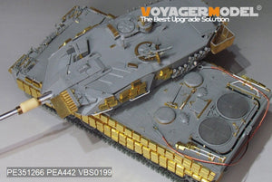 Maquette Voyager PE351266 Char de combat principal allemand moderne Leopard 2A5/A6 Ukraine Basic pour la frontière BT-002 1/35  – image 5