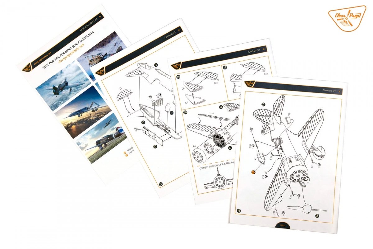 Clear Prop! CP4813 Polikarpov I-16 type 5 - dans le ciel de la Chine KIT DE DÉMARRAGE 1/48  – immagine 19