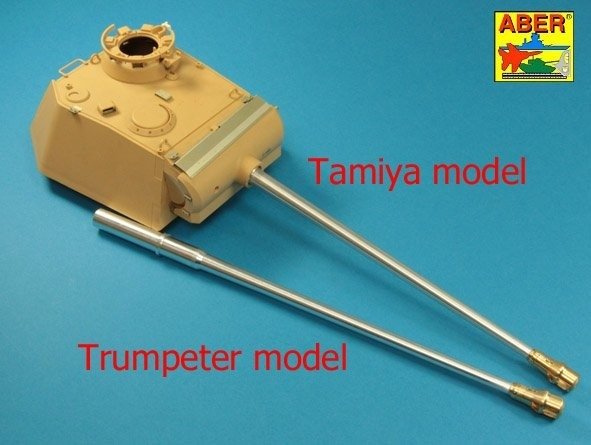 Aber 16L-15 Frein de bouche pour canon allemand de 7,5 cm utilisé sur Sd.Kfz. 171 Panthère, Ausf. G1/16 – image 2