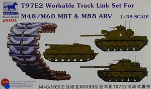 Kit de chenilles fonctionnelles Bronco AB3563 T97E2 au 1/35