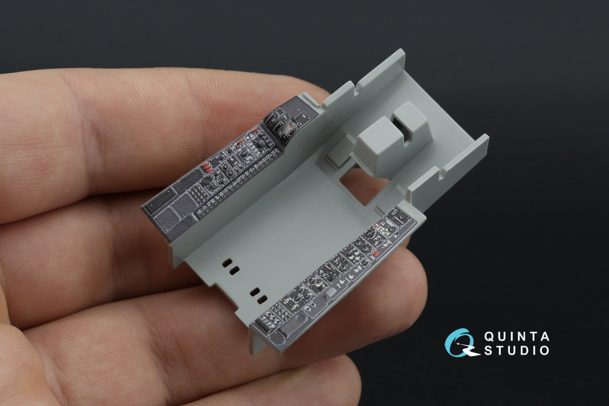 Intérieur imprimé en 3D et coloré sur papier décalcomanie Quinta Studio QDS-32247 F-104C (Italeri) (Petite version) 1/32  – image 10