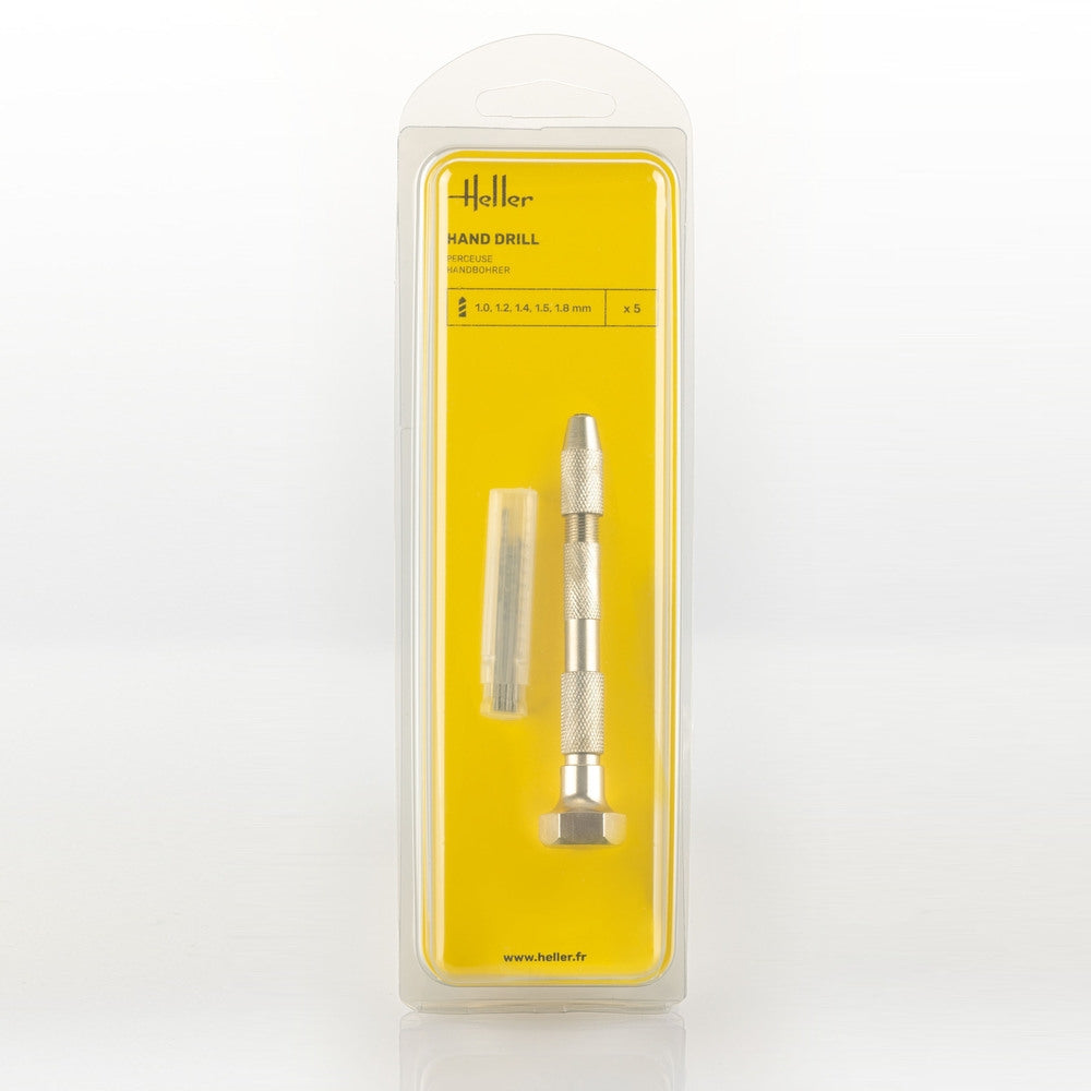 Perceuse à main Heller 99019 avec cinq forets (1, 1,2, 1,4, 1,5, 1,8 mm) – image 2