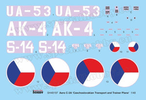 Special Hobby 48197 Aero C-3A « Avion de transport et d&amp;#39;entraînement tchécoslovaque » 1/48 – Bild 2