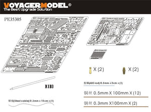 Maquette Voyager PE35305 B1 Centauro italien moderne, version initiale, pour TRUMPETER 00386, échelle 1/35 – immagine 2
