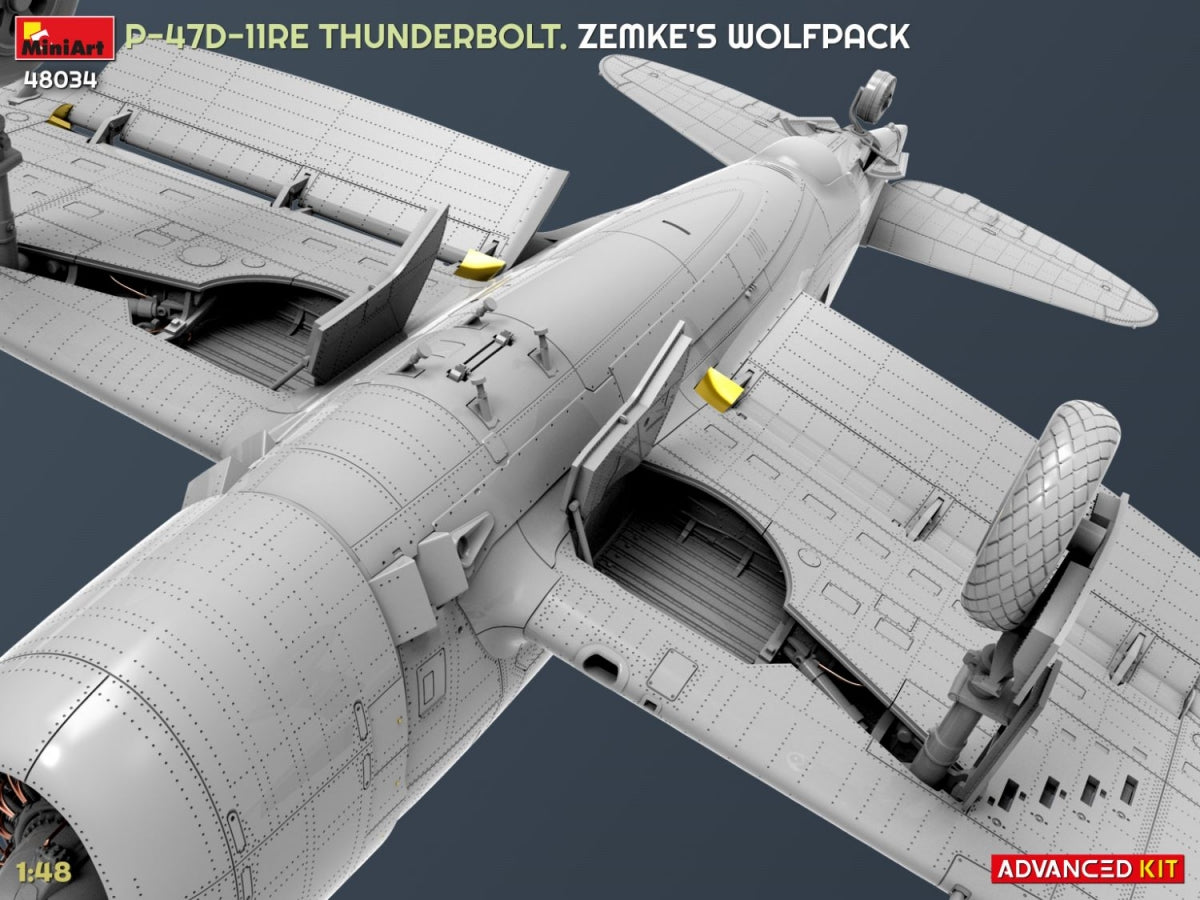 MiniArt 48034 P-47D-11RE Thunderbolt. Zemke&amp;#39;s Wolfpack. Advanced Kit 1/48 – zdjęcie 12