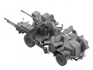 Camion armé britannique Morris Bofors C9/B, modèle Thunder 35210, première version, échelle 1/35 – immagine 8