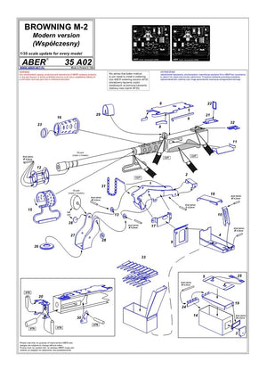 Aber 35A001 Browning M2 (Seconde Guerre mondiale) (1/35) – image 4