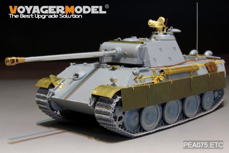Jupes latérales Voyager Model PEA075 pour kit intelligent Panther G/F Jagdpanzer (pour tous) 1/35 – Bild 4