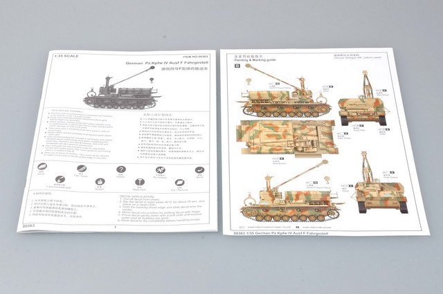 Trumpeter 00363 Allemand Pz.Kpfw IV Ausf F Fahrgestell (1/35) – imagen 8