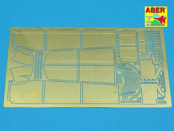 Aber 48036 Pz.Kpfw.VI, Ausf.B TIGER II ailes et jupes latérales Tamiya 1/48 – Bild 2