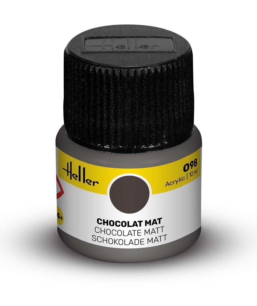 Heller 9098 098 Chocolat - Mat 12ml